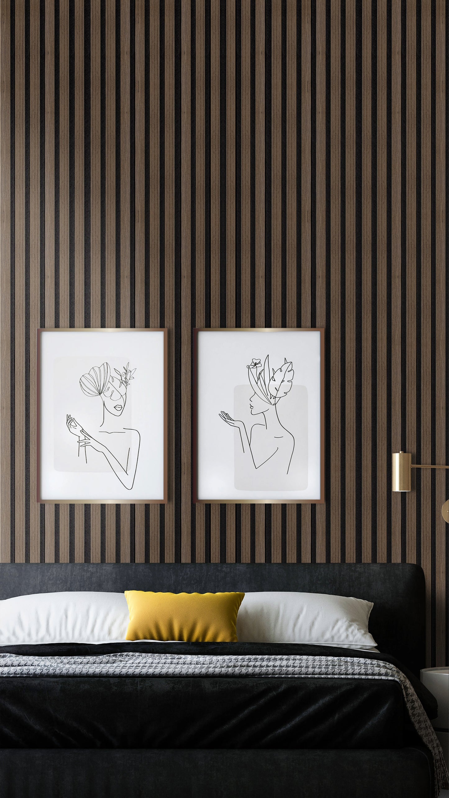 Walnut Acoustic Wall Panels